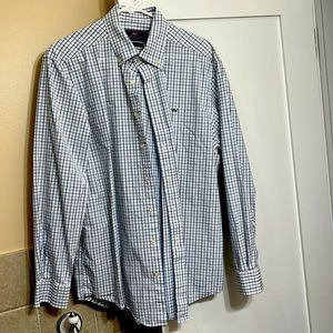 Vineyard Vines Blue-Checked slim fit Whale shirt